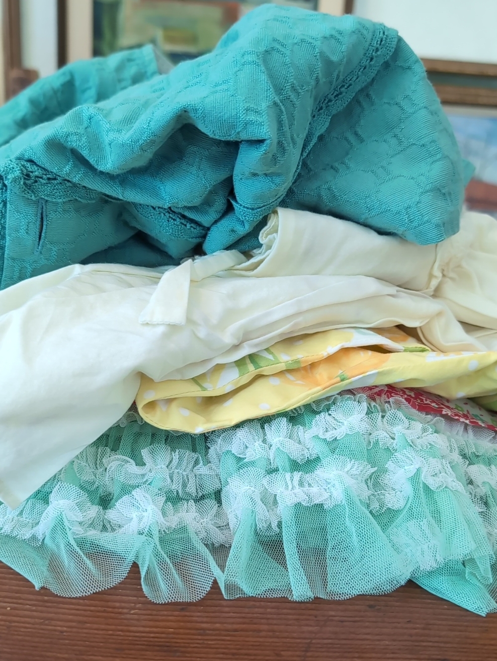 Anthropologie Lot Of 5 Early 2000s (4 Skirts, 1 Dress)